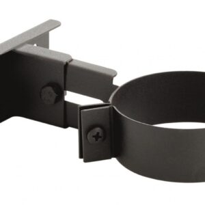 Colier fixare perete sistem pelet 80 mm, oțel DC01