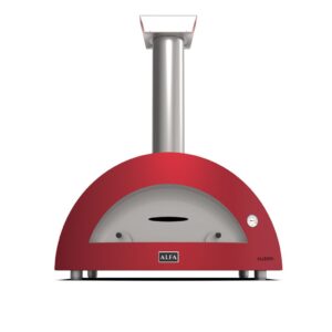 Cuptor pe lemne 5 Pizze Moderno – Rosu
