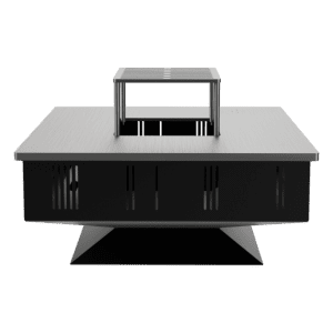 GRATAR QUADRUM 77 CM CU VATRA DE GATIT