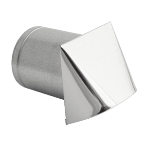 Grilă admisie aer protecție din inox Ø125 mm