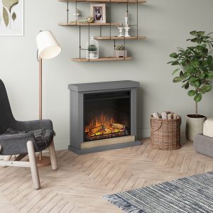 Semineu electric Hagen Solid Grey