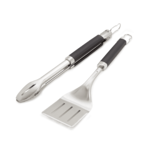 Set spatule si cleste Precision Weber pentru gratar