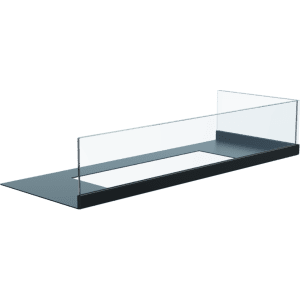 Sticlă securizată pentru biosemineu Delta colț dreapta 60