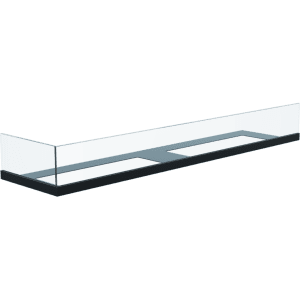 Sticlă protecție pentru biosemineu Delta colț stânga