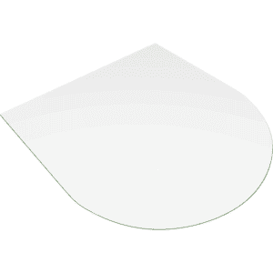 Sticlă de protecție securizată 100x90cm pentru sobă