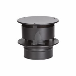 Terminal antipluvial cu plasa - Negru fi150