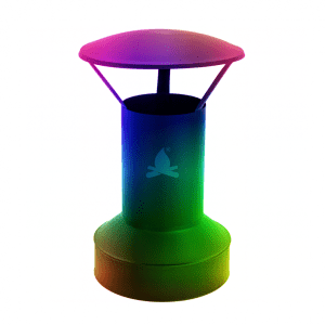 TERMINAL CU PALARIE TUB IZOLAT - RAL FI150