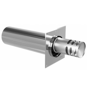 TERMINAL ORIZONTAL TUBULATURA INOX 130/200