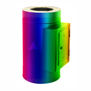 TUB INOX IZOLAT CU USA VIZITARE - RAL FI150