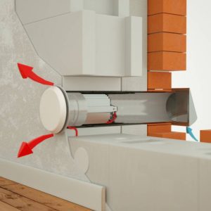 Valva aer extern preincalzit - fi80