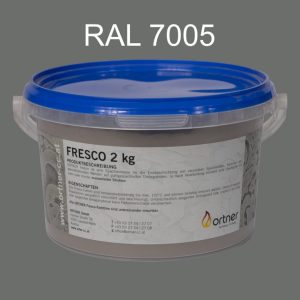 Vopsea decorativa termica 150°C - RAL7005 - Ortner