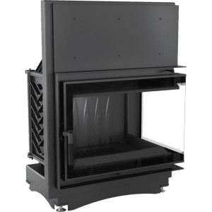 Focar Z160 Modern cu sticlă dreapta fără stâlp Kratki