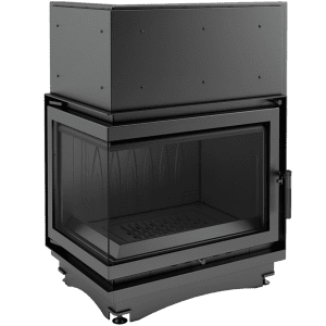 Focar semineu Z160 sticla stanga fara stalp