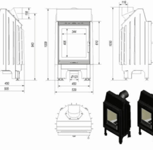 Focar BK80 - schita