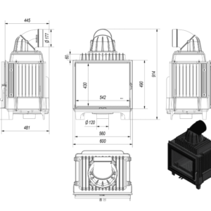Franek 10 kw - schita