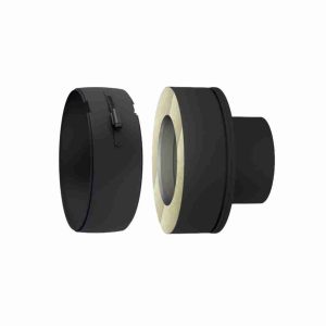 Adaptor burlan izolat la tubulatura simpla - DW Black - FI150