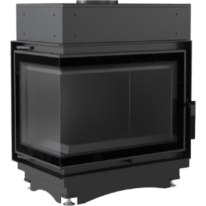 Termosemineu Kratki M120 sticlă stânga 8 kW