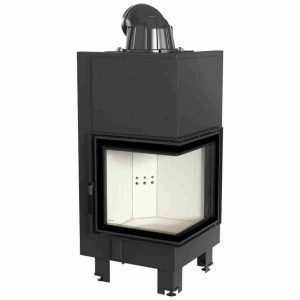 Focar MBN80 Kratki cu sticlă colț stânga și triplă combustie