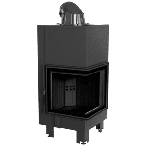 Focar Kratki MBN80 colț stânga, samotă neagră