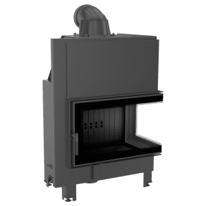 Focar semineu Kratki MBO150 colț dreapta