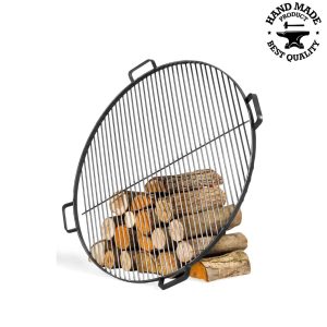 Gratar otel pentru vatra de foc 60 cm