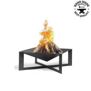 Vatră de foc CookKing Cuba 70cm din oțel natural