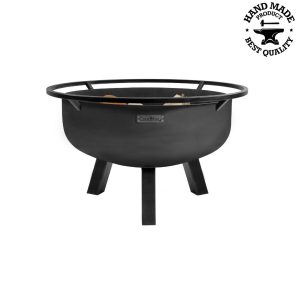 Vatra de foc CookKing Porto XXL manuală, din otel natural