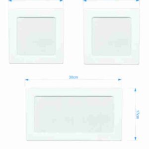 Set 3 Grile Albe pentru Semineu