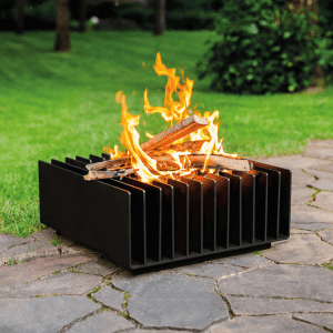 Vatra de gradina Kratki Erizo, mobila, din metal