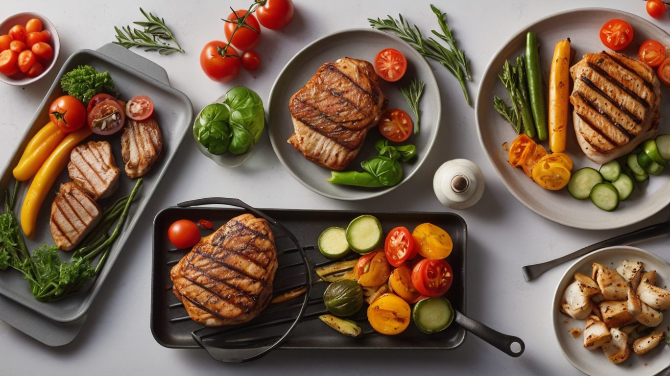 Gatire mai sanotoasa cu un grill electric.