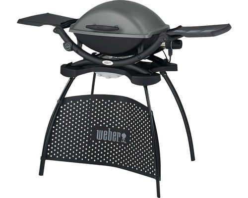 Gratar electric Weber Q2400 Antracit cu suport.
