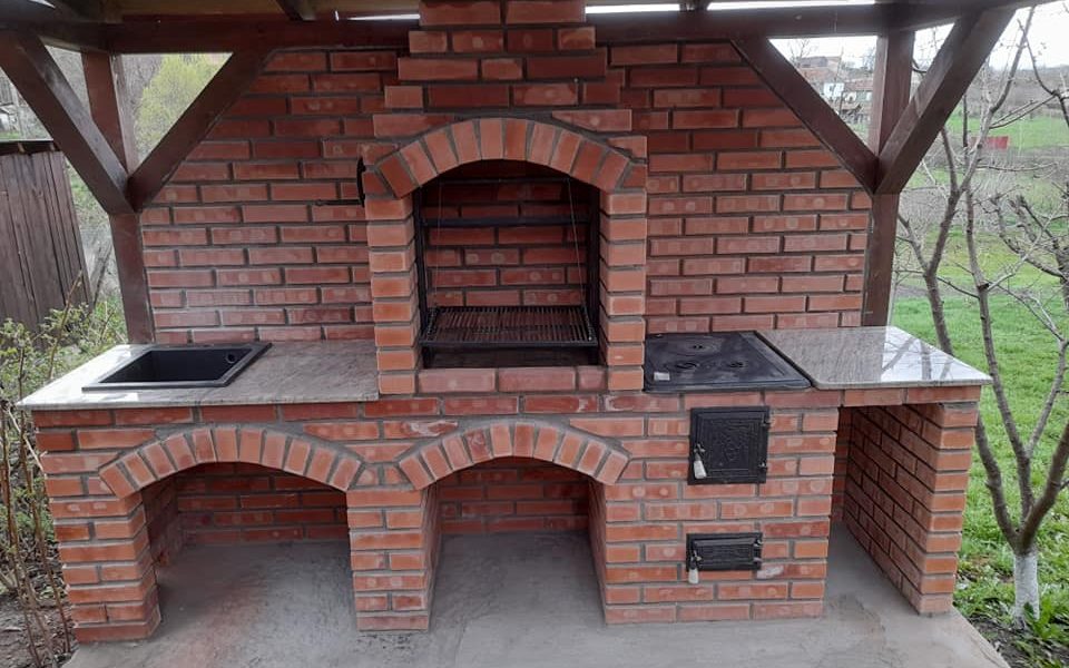 Gratar gradina caramida Giulus multifunctional