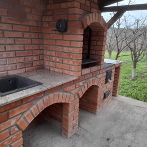 Gratar gradina tip bucatarie de vara