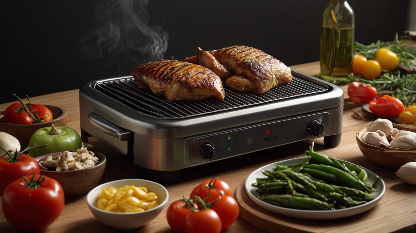 Sfaturi pentru preparate sanatoase cu un grill electric.