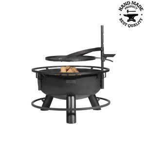 Vatra foc Bandito 80cm, multifuncțională, cu grilaj CookKing