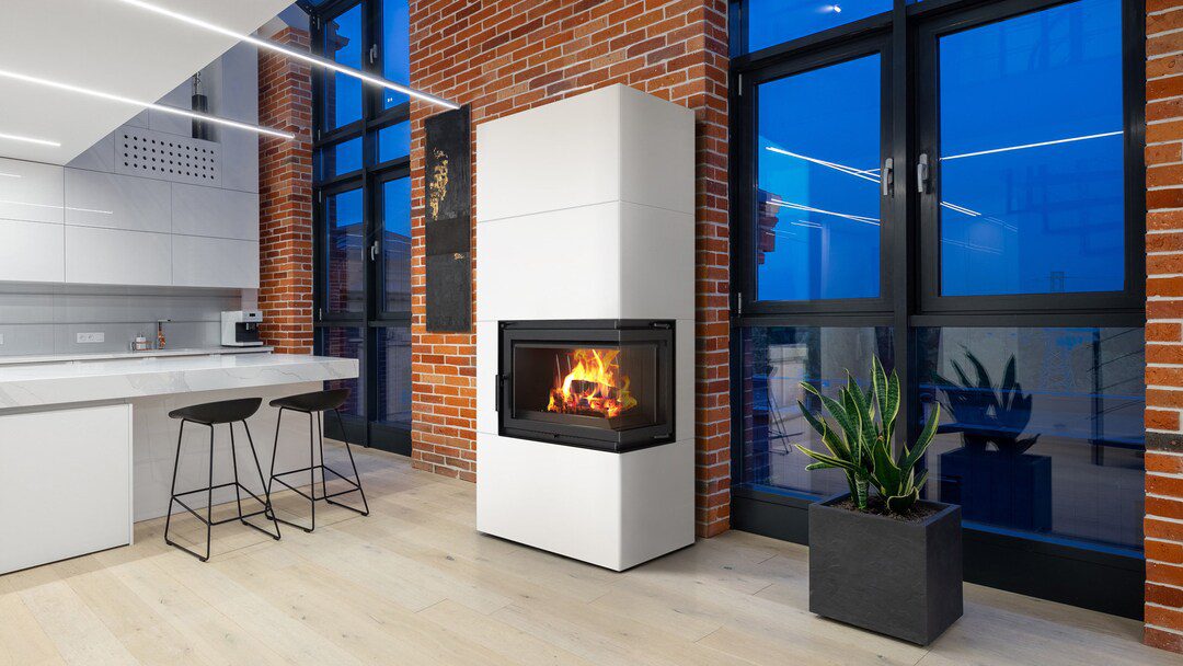 Seminee modulare Simple Box Alb