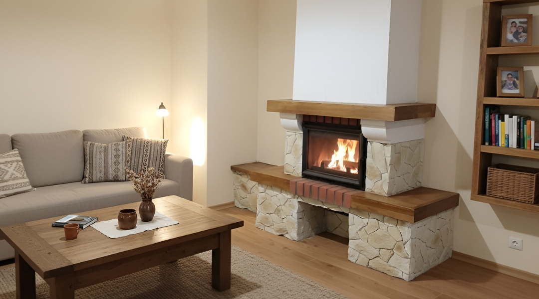 Semineu rustic de perete Corbu, Harghita
