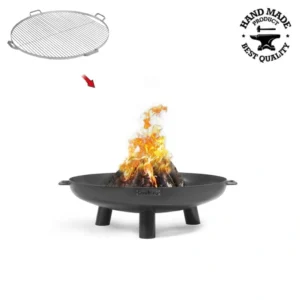 Vatra foc Bali cu grilaj inox, 60 cm, CookKing