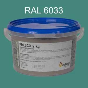 Vopsea decorativa termica 150°C - RAL6033 - Ortner