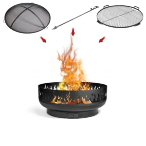 Vatra de foc CookKing FIRE 80 cm pachet complet