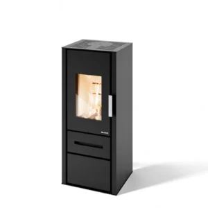 Soba Livia cu ventilator și ardere etanșă, 8-9.5 kW