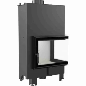 Termosemineu MBZ 13 cu sticlă pe colț dreapta, 13 kW