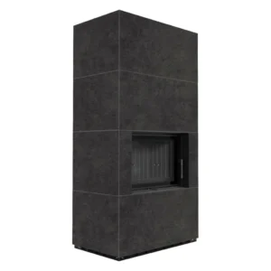 Semineu Flotek Box modular cu piatră naturală 8 kW