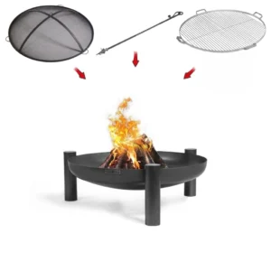 Vatra foc CookKing Palma 60 cm pachet complet