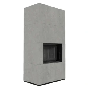 Semineu modular FLOTEK BOX, 8 kW, panouri cuart sinterizat