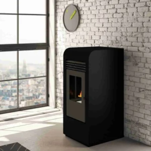 Soba pe peleti Eva Calòr 9.5kW cu ventilație