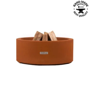 Vatra de foc exterior CookKing Blaze din oțel corten