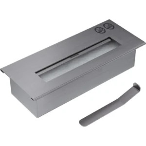 Focar arzător biosemineu Lima încastrat din inox