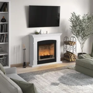 Semineu decorativ ZenFlame alb TAGU, experiență autentică