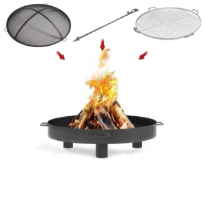 Vatra foc Tunis pachet inox CookKing 60 cm